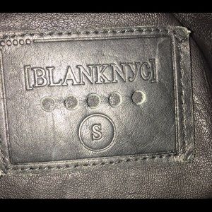 Blank NYC Jackets & Coats - BLANKNYC leather jacket Blank NYC Jackets & Coats - BLANKNYC leather jacket